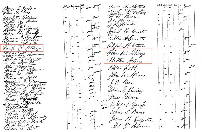 ALDRIDGE -- Aldridge_School Records 2