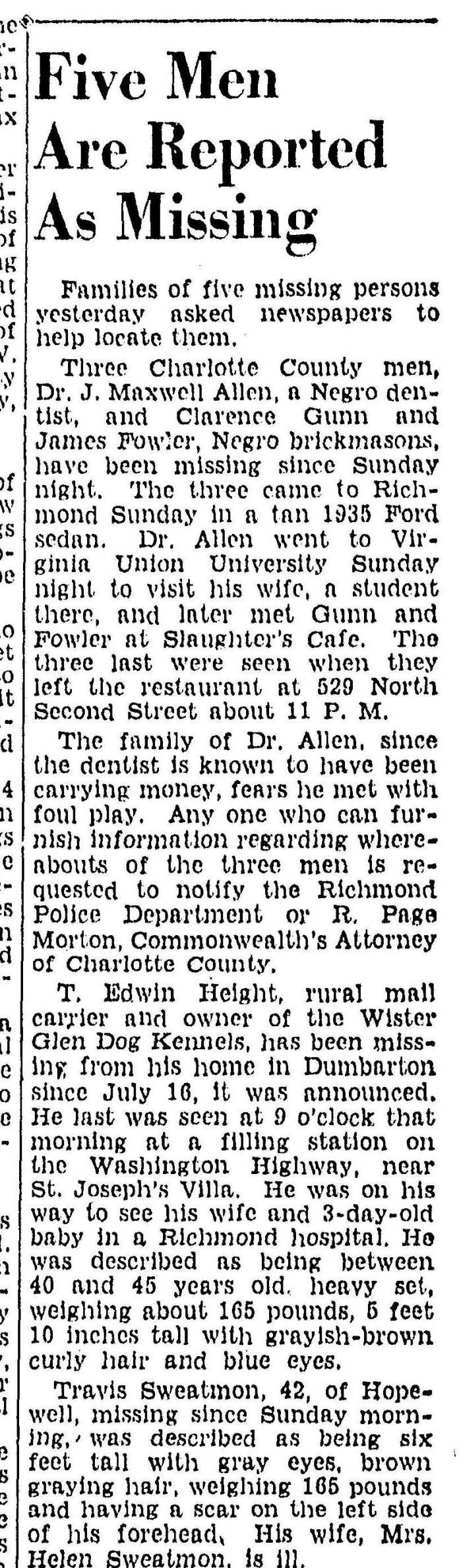 Richmond Times Dispatch 8 22 1939