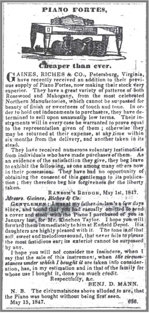 TAYLOR____Raleigh_Weekly_Std_6_9_1847_piano
