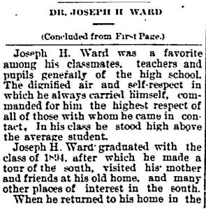 Joseph Ward early years 7 22 1899 Ind Freeman_Page_2