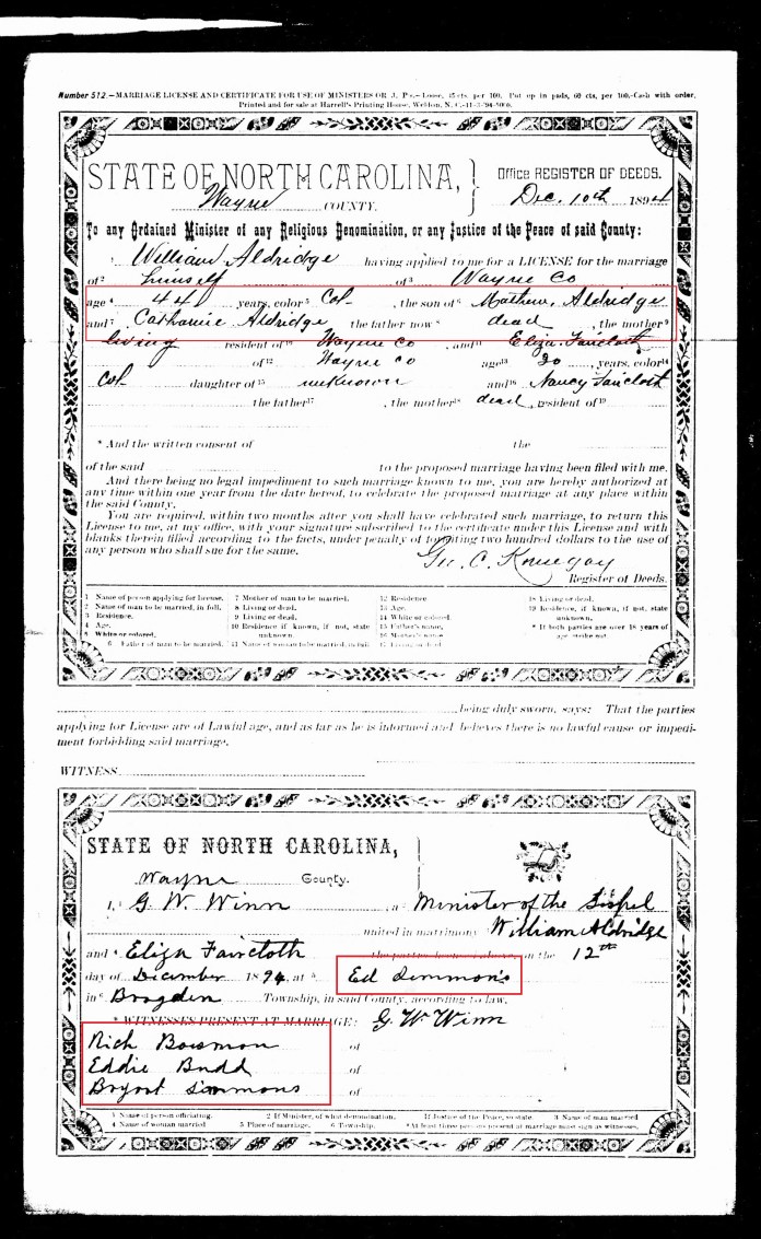 Aldridge Faircloth Marr